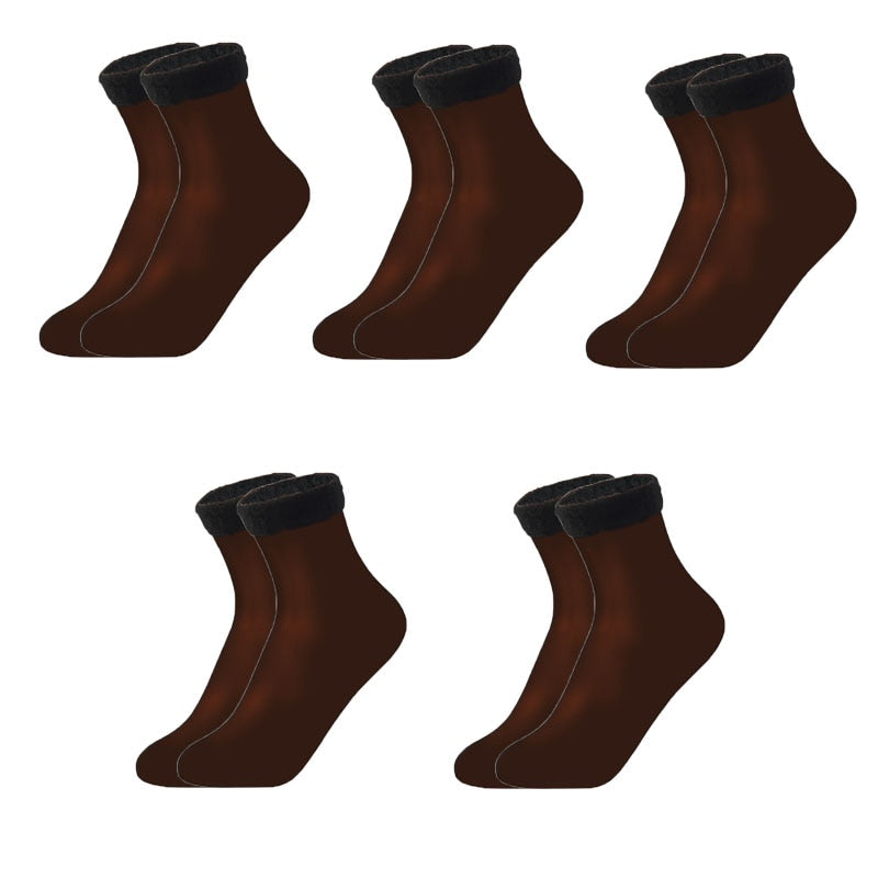 Meia Térmica Fluffy | 10 Pares de Meias