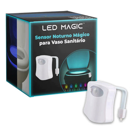 Sensor Noturno para Vaso Sanitário - Led Magic