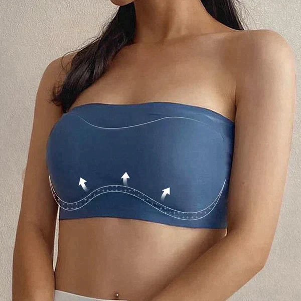 Sutiãs Sem Alça Mais Patroa em Seda Gelo- (Compre 1 e Leve 3 unidades Apenas Hoje!)