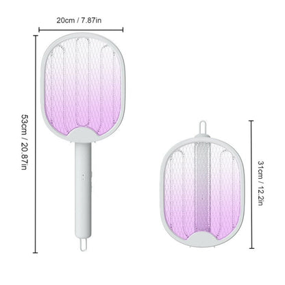 Raquete Mata Mosquito com Ions de Atração [OFERTA RELÂMPAGO]