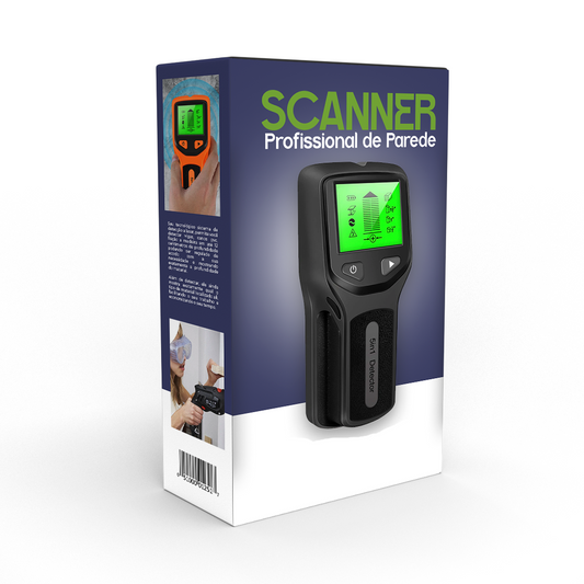 Scanner Profissional de Parede Para Metais Cano PVC Madeira e Fiação