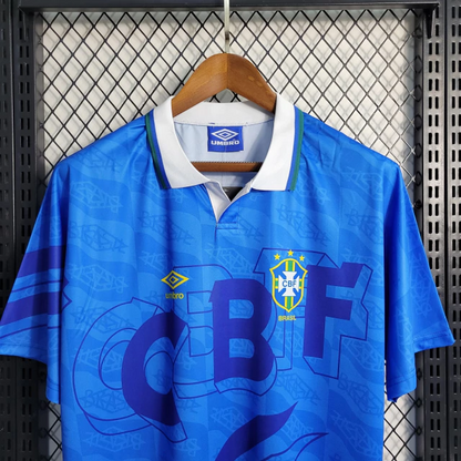 Camisa Brasil Retrô 1991 Azul Away Copa América