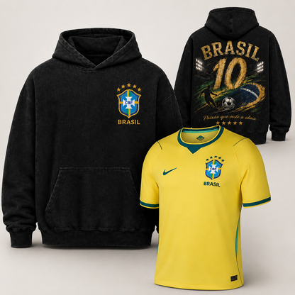 Combo Moletom + Camiseta Copa 2026