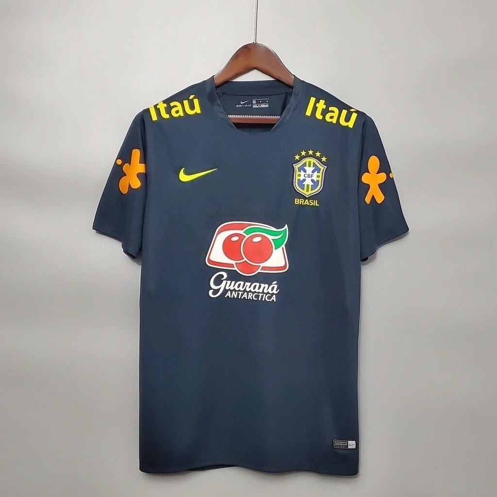Camisa Seleção Brasileira Treino 2020/21 Cinza Torcedor Masculina