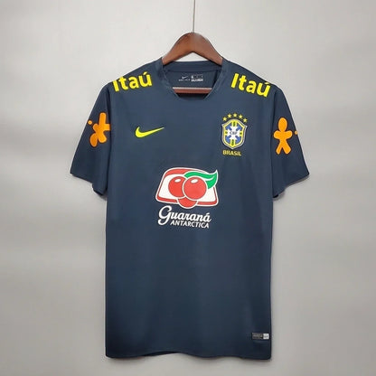 Camisa Seleção Brasileira Treino 2020/21 Cinza Torcedor Masculina