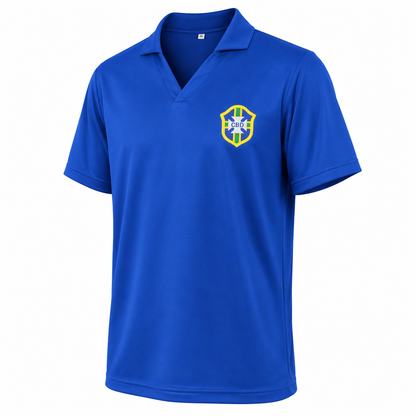 Camisa Brasil Retrô 1958 Azul Away Torcedor Masculina