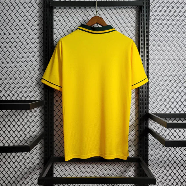 Camisa Brasil Retrô 1994 Amarela Tetra Masculina