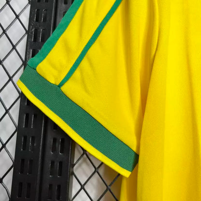 Camisa Brasil Retrô 1998 Amarela Fenômeno Masculina