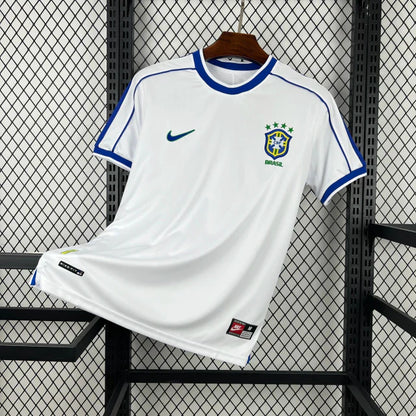 Camisa Brasil Retrô 1998 Branca Edição Especial Masculina