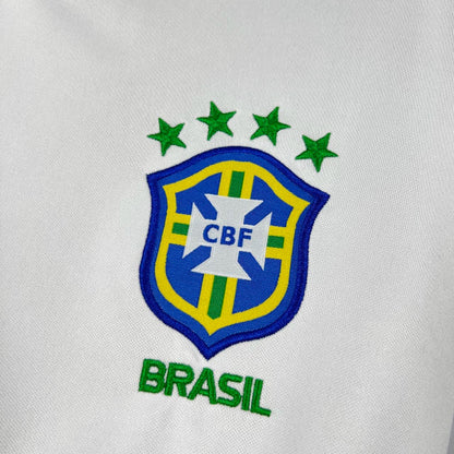 Camisa Brasil Retrô 1998 Branca Edição Especial Masculina