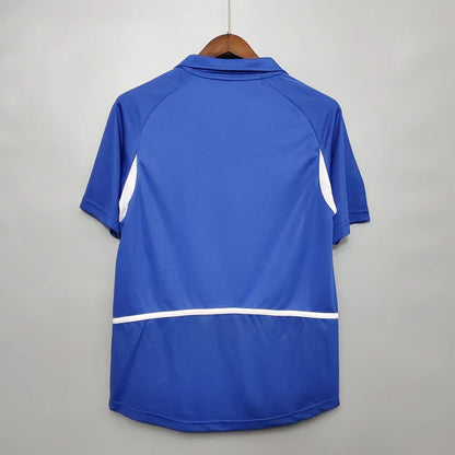 Camisa Brasil Retrô 2002 Azul Away Penta Campeão Masculina