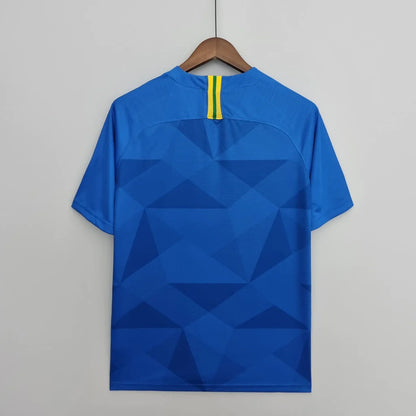 Camisa Brasil Retrô 2018 Azul Away Copa do Mundo Masculina