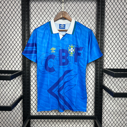 Camisa Brasil Retrô 1991 Azul Away Copa América