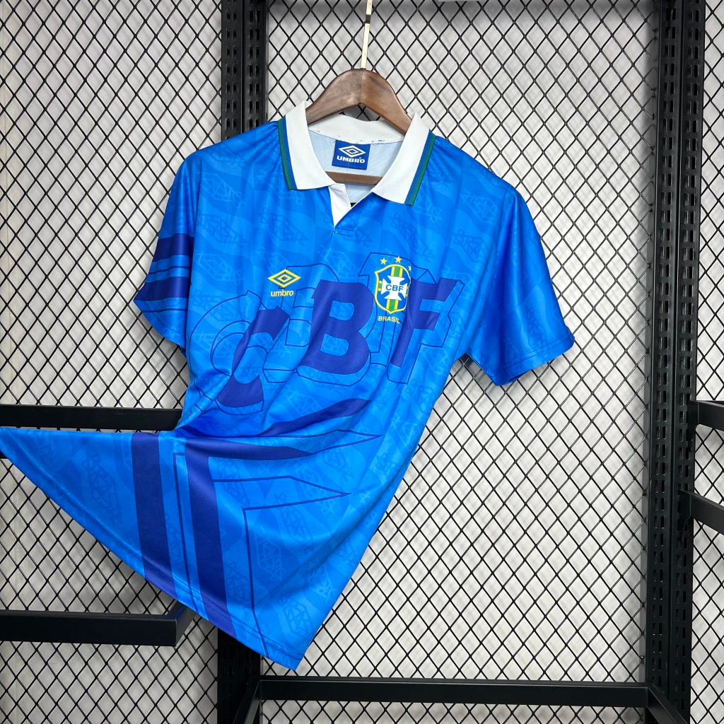 Camisa Brasil Retrô 1991 Azul Away Copa América