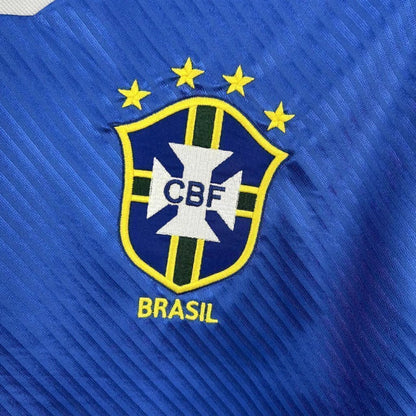 Camisa Brasil Retrô 1994 Branca Away Copa dos EUA Masculina