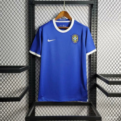 Camisa Brasil Retrô 2006 Azul Away Copa do Mundo Masculina