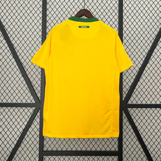 Camisa Brasil Retrô 2010 Amarela Copa África do Sul Masculina
