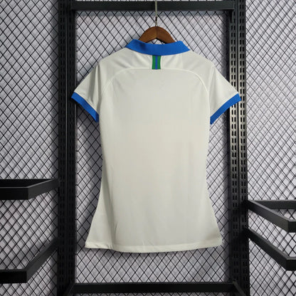 Camisa Seleção Brasileira Feminina Retrô 2019/2020 Branca Copa América