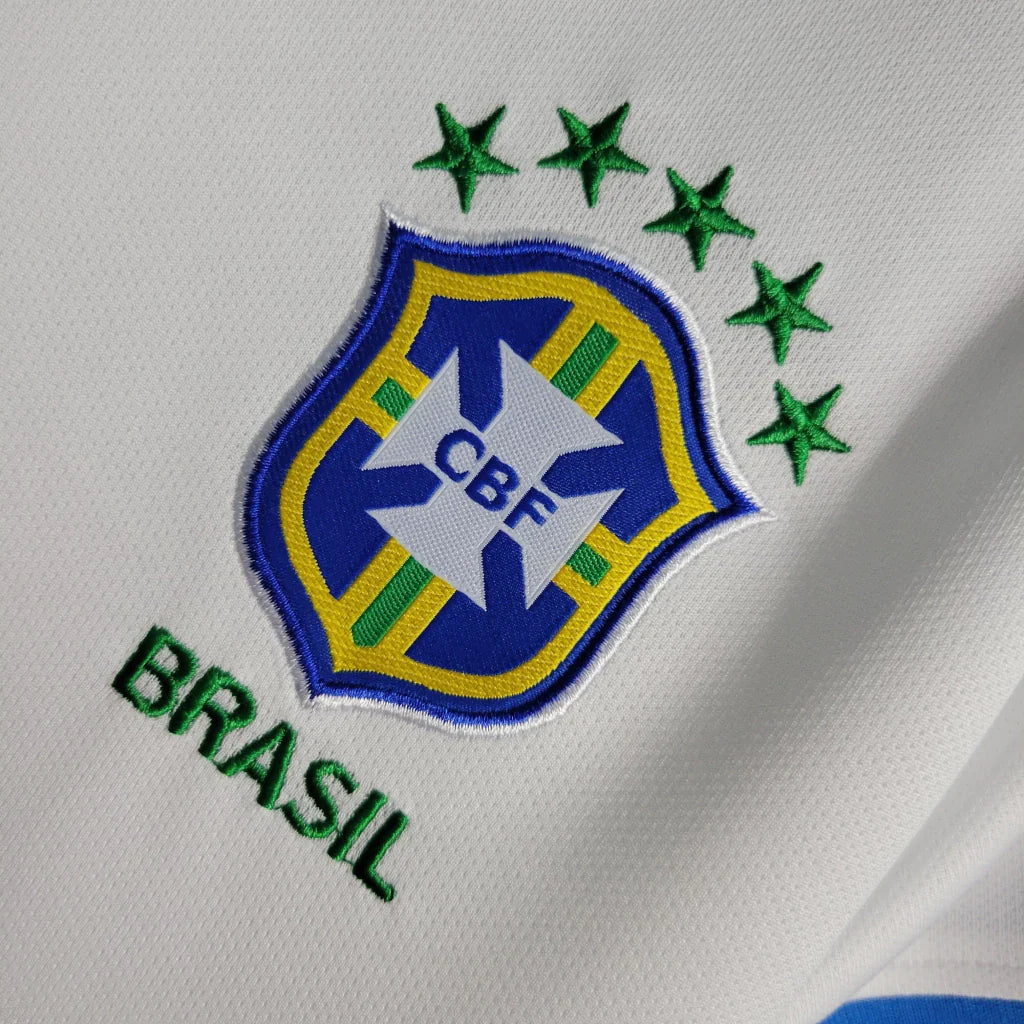 Camisa Seleção Brasileira Feminina Retrô 2019/2020 Branca Copa América