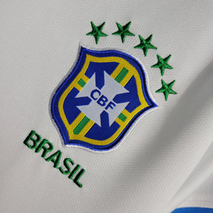 Camisa Seleção Brasileira Feminina Retrô 2019/2020 Branca Copa América
