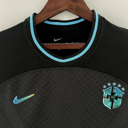 Camisa Seleção Brasileira Concept Preta Feminina Edição Especial
