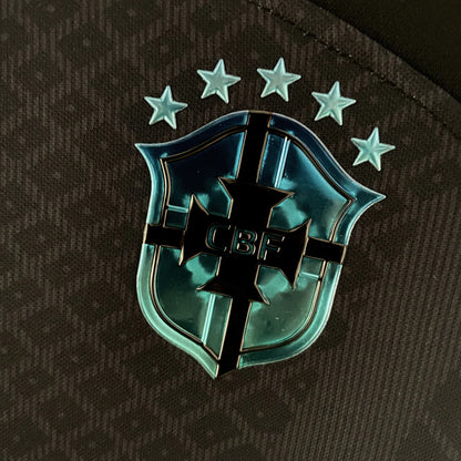 Camisa Seleção Brasileira Concept Preta Feminina Edição Especial