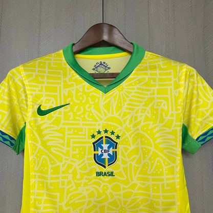 Camisa Seleção Brasileira 2024/2025 Amarela Feminina