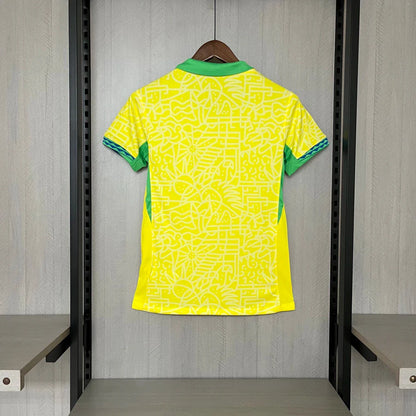 Camisa Seleção Brasileira 2024/2025 Amarela Feminina