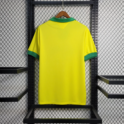 Camisa Seleção Brasileira Retrô 1958 Amarela Home