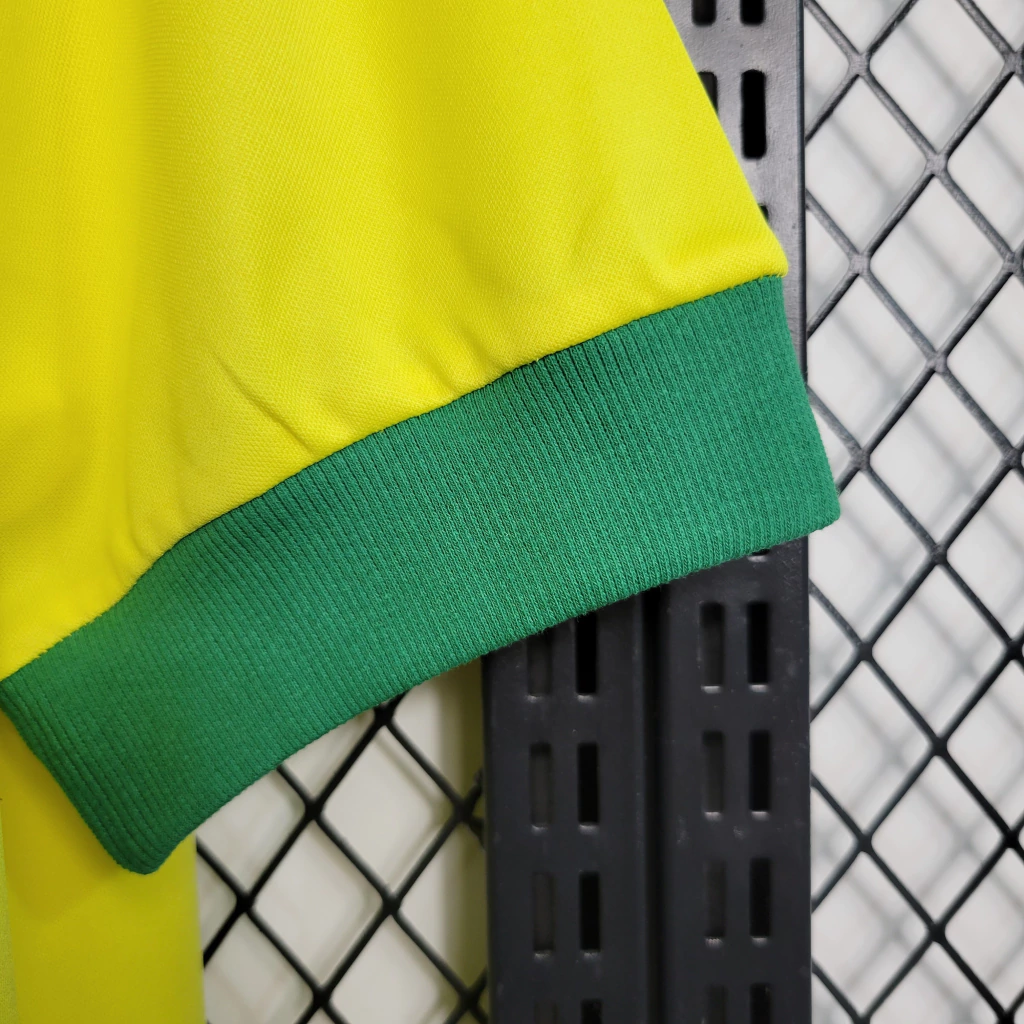 Camisa Seleção Brasileira Retrô 1958 Amarela Home