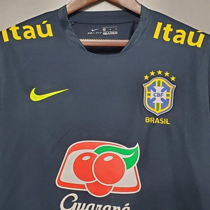 Camisa Seleção Brasileira Treino 2020/21 Cinza Torcedor Masculina
