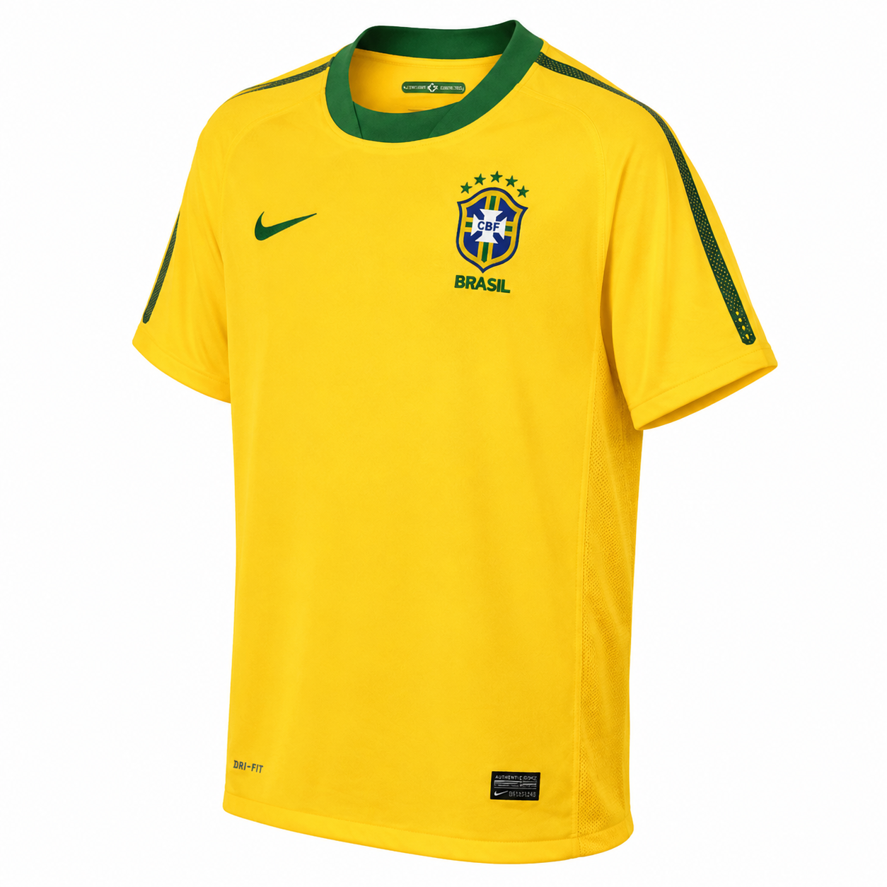 Camisa Brasil Retrô 2010 Amarela Copa África do Sul Masculina