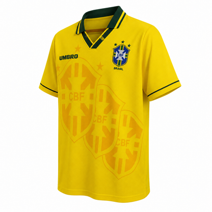 Camisa Brasil Retrô 1994 Amarela Tetra Masculina