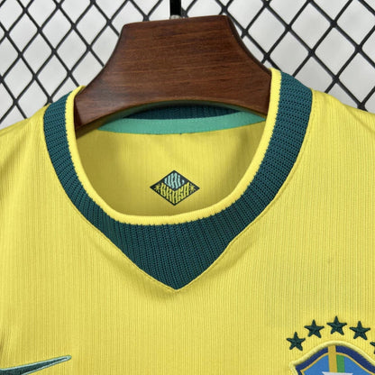 Kit Infantil Seleção Brasileira I 2026 Amarelo Home