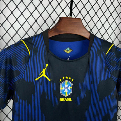 Kit Infantil Seleção Brasileira II 2026 Azul Away Copa do Mundo