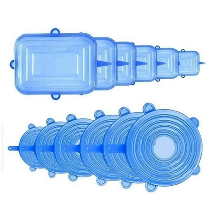Tampa de Silicone- Kit com 12 Unidades