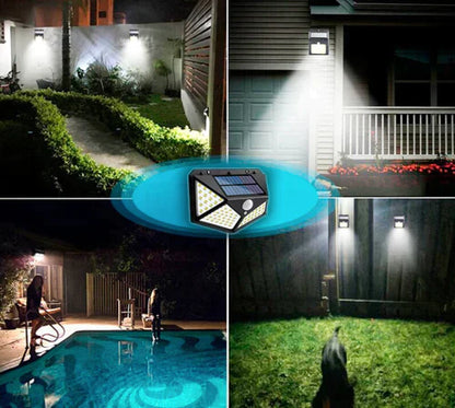 Luminária Solar LED com Sensor | 2 Unidades