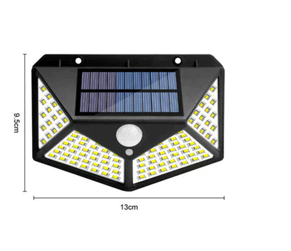 Luminária Solar LED com Sensor | 2 Unidades