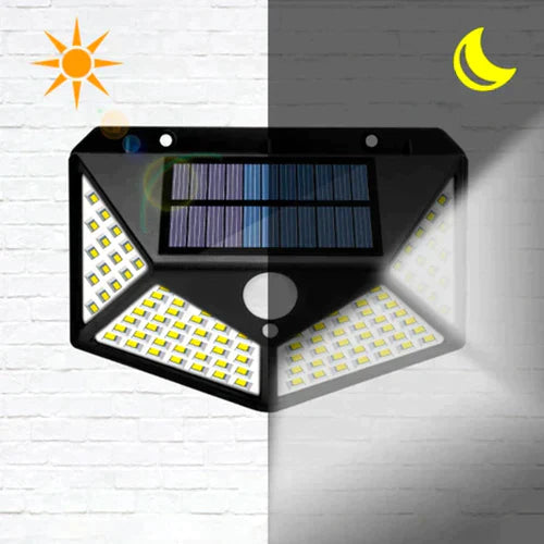 Luminária Solar LED com Sensor | 2 Unidades