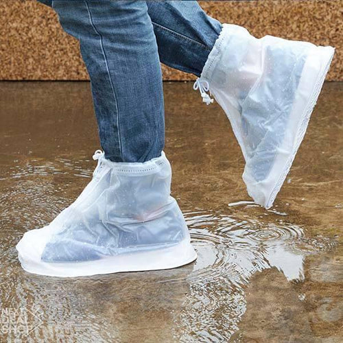 Capa para sapatos impermeável reutilizáveis - Mantenha seus sapatos secos e limpos!