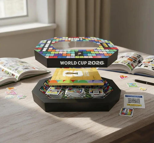 Box Estádio Copa do Mundo Numerado Exclusivo + 1050 Figurinhas - Copa do Mundo 2026