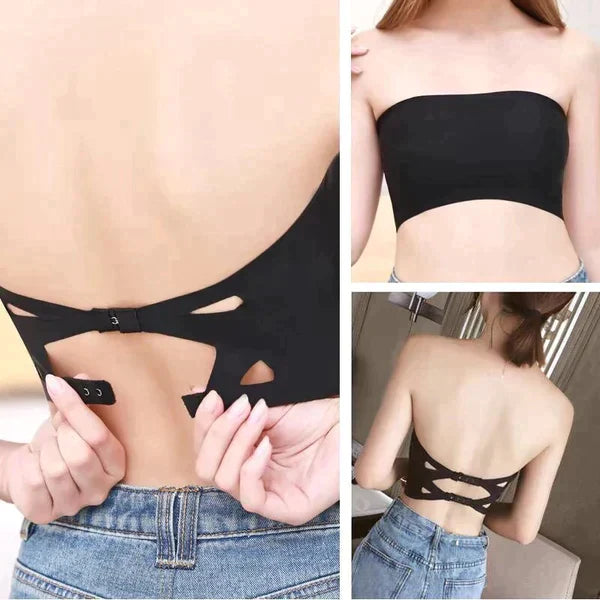 Sutiãs Sem Alça Mais Patroa em Seda Gelo- (Compre 1 e Leve 3 unidades Apenas Hoje!)