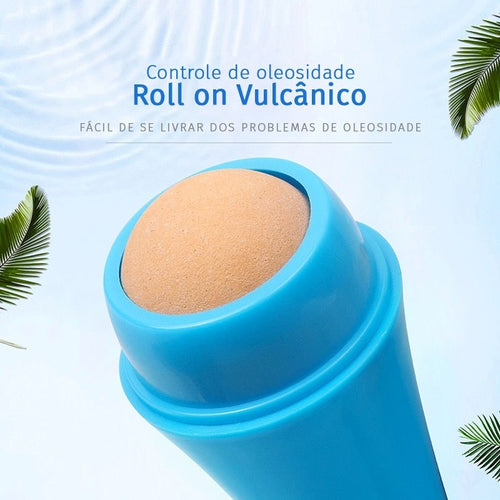 Removedor de oleosidade da pele Volcanic Roller